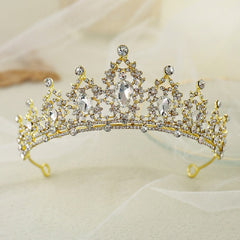 Rhinestone Crown Hairband Headband Bridal Wedding Party Decorations