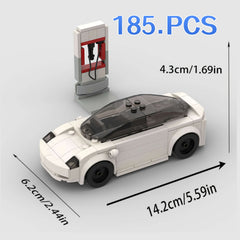 185pcs Car Racer Building Bricks Car Model Toy