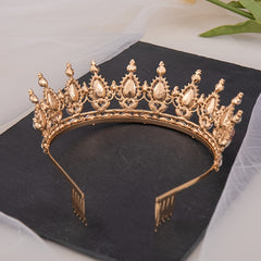 Crystal Rhinestone Bridal Wedding Tiara Headband for Girls