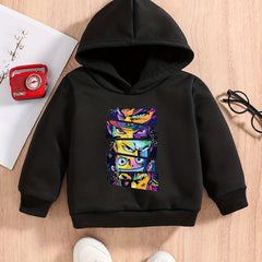 Anime Graphic Baby Boys Sweatshirt Hoodie