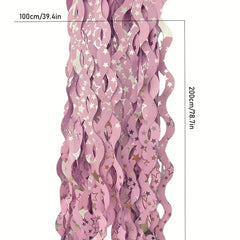 Wavy Stars Rain Curtain Wedding Decoration Supplies