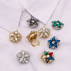 Star Decorative Shirt Button Set for Business Casual Dress