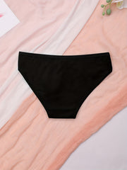 Cartoon Cat Print Briefs Comfy & Breathable Intimates Panties