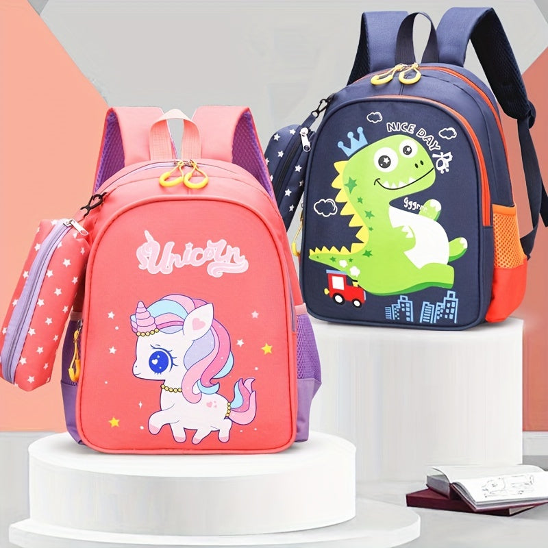 Kids Schoolbag Unicorn Dinosaur Kindergarten Backpack