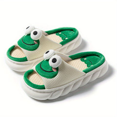 Kids Cartoon Slippers Non Slip Lightweight Open Toe Slippers for Indoor Home
