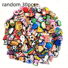 Assorted Funny Shoe Charms Decoration - 101pcs