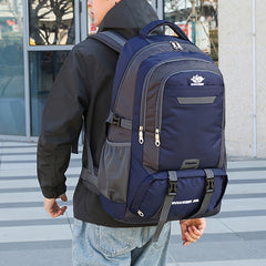 60L Waterproof Hiking Backpack for Men Women, Large Capacity Sports Bag for Camp
