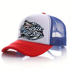 Summer Multicolor Hat Shark Print Men's Peaked Cap Street Sunshade Baseball Cap