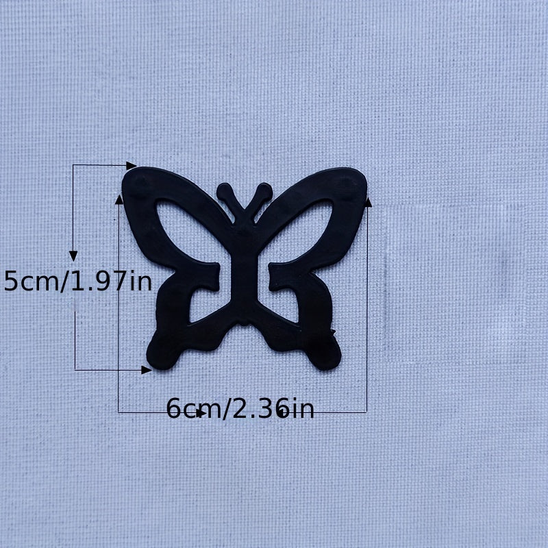 4pcs Butterfly Back Bra Control Clips Anti light Cross Buckles