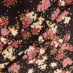 1yd Twill Faux Cotton Fabric for DIY Clothes Pants Dress