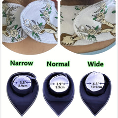 4pcs Baby Cotton Bandana Bibs for Drooling Teething