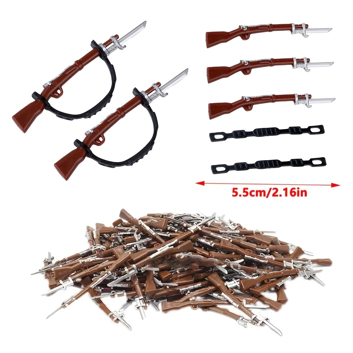 10pcs Weapon Accessories Set for Toy Guns