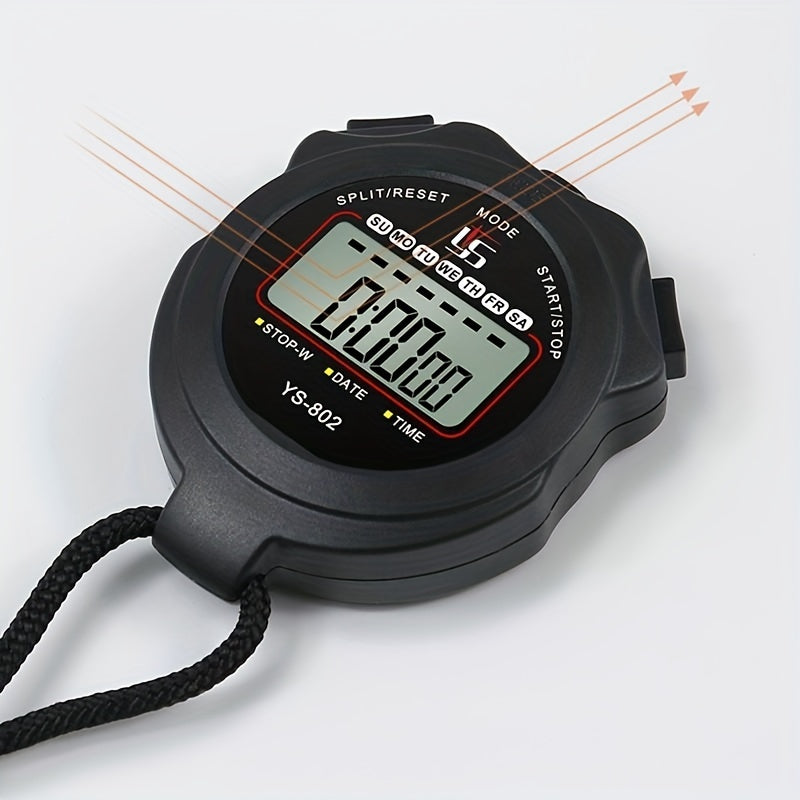 Sports Stopwatch Timer for Training Fitness Track & Field Referee Competition