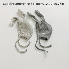 Newborn Baby Pullover Cap with Big Ears - Spring & Autumn