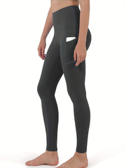 High Waist Leggings with Pockets for Women