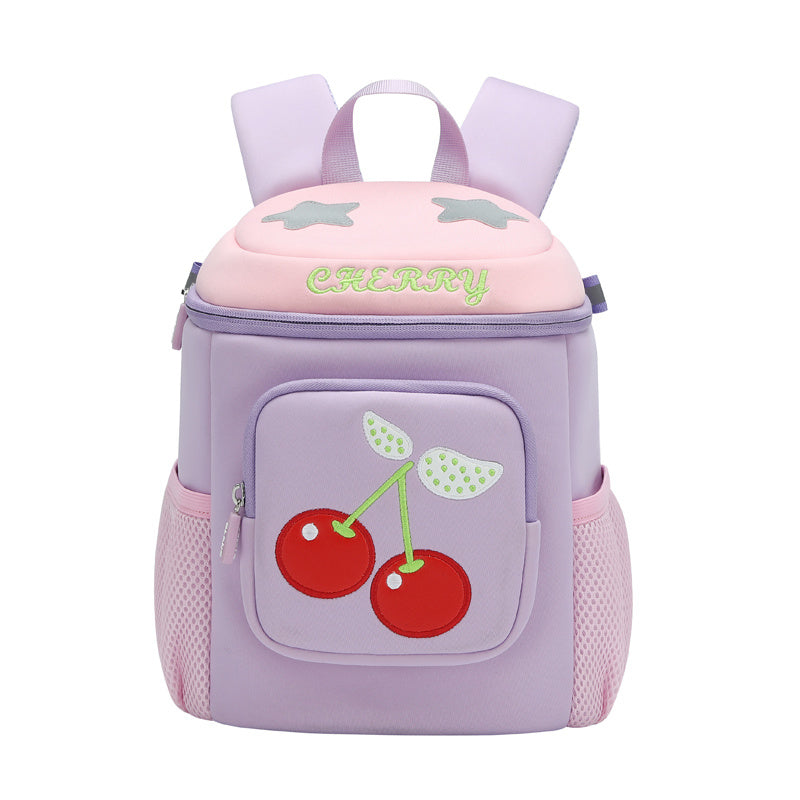 Cherry Bow Knot Backpack for Kids