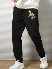 Cartoon Graphic Print Men's Casual Sweatpants