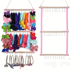 Wall Hanging Headband Holder Room Decoration Organizer Storage Rack