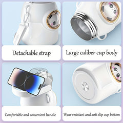 650ml Insulated Water Bottle Gift 21.98oz Stainless Steel Water Cup