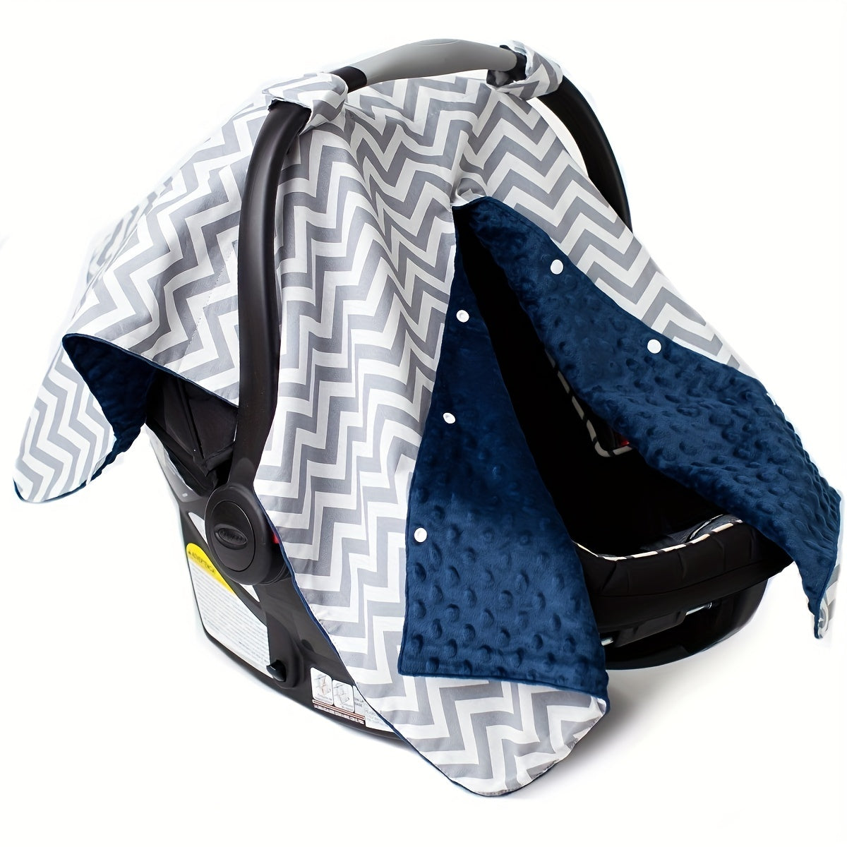 Melvenco 2 Layer Breathable Car Seat Covers for Baby