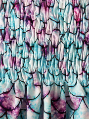 Girls Fish Scales Print Cami Dress
