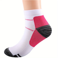 Ankle Compression Socks - Cushioned Blister-Resistant