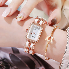 Women's Square Quartz Watch Party Holiday Gift