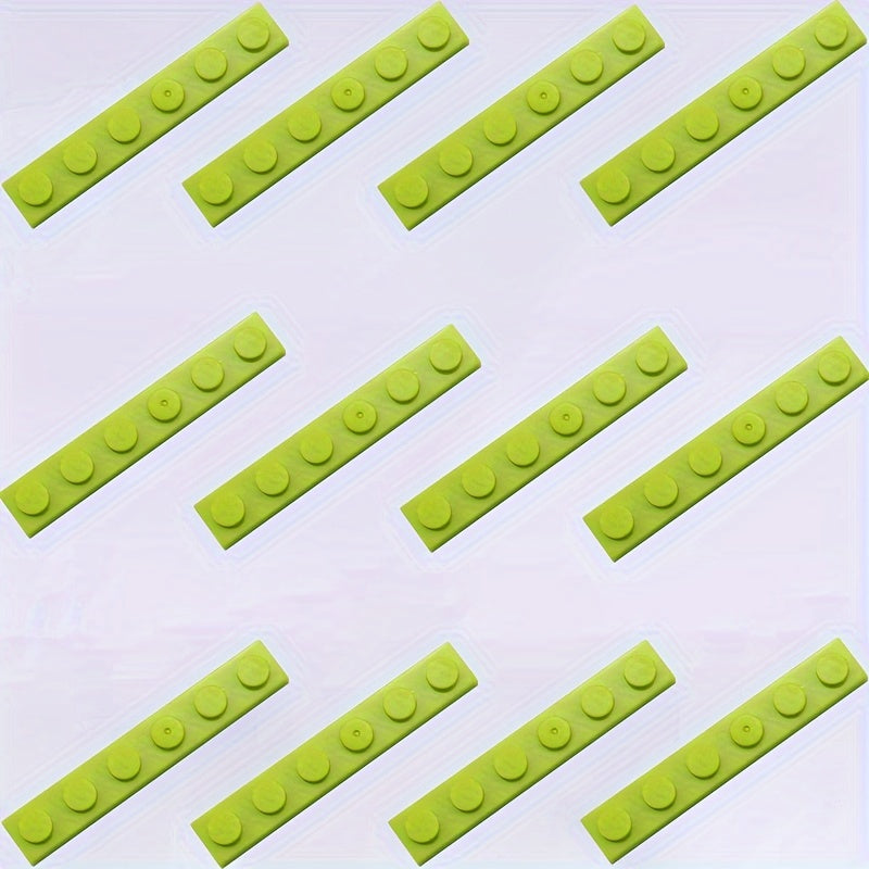 12pcs 1X6 Low Wall Bricks Character Christmas Architectural Scen