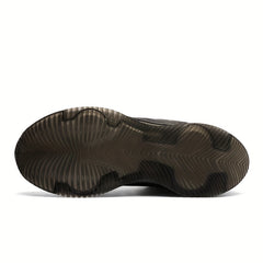 Men's Breathable Lace Up Sneakers Comfortable Air Cushion Shoes