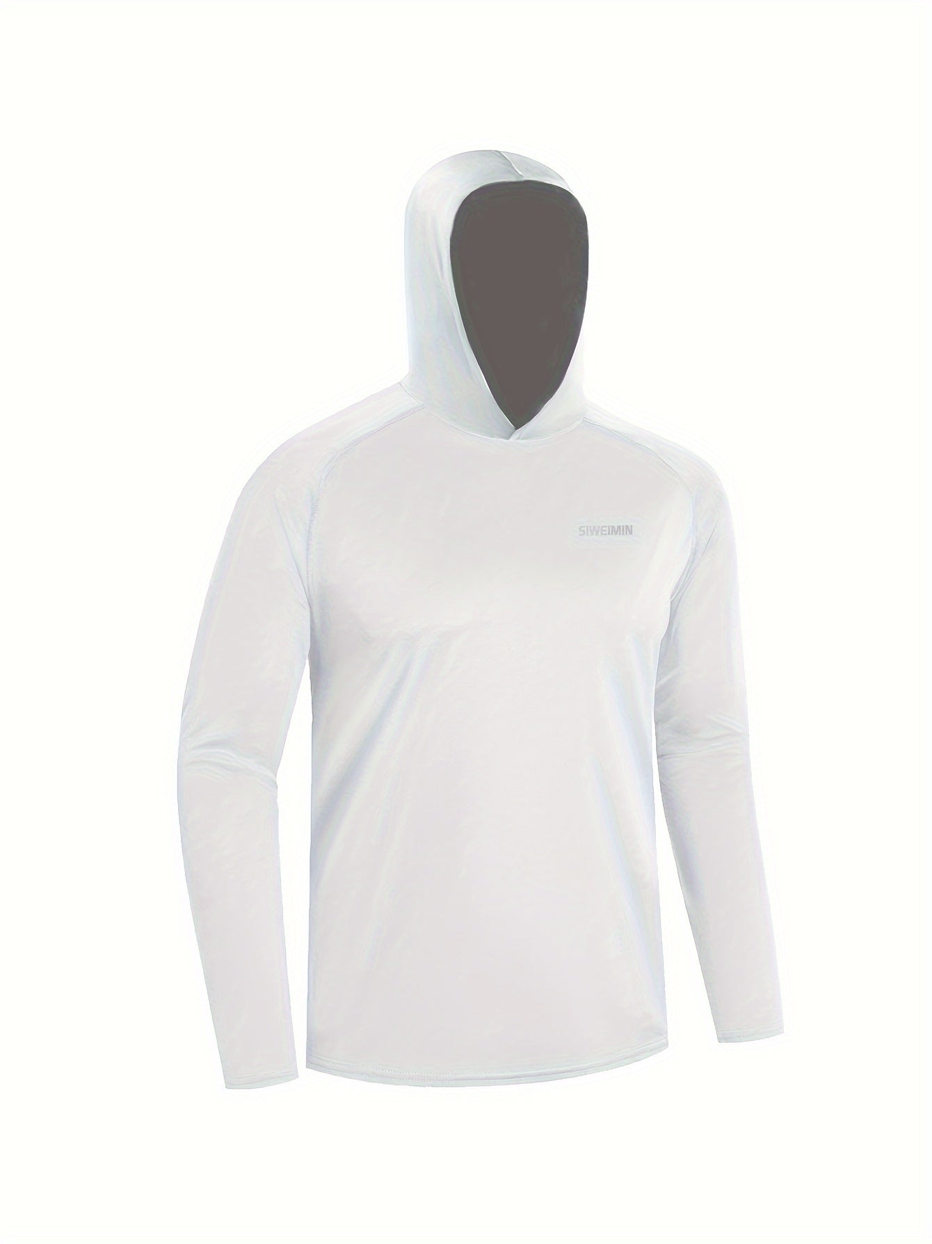 Men's Sun Protection Hoodie Long Sleeve Quick Dry Top