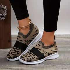 Women's Comfort Road Running Shoes Slip-On Mesh Lightweight Non-Slip Sneakers