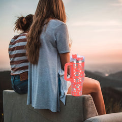 SYLOVE Laser Cat Claw 40oz Insulated Stainless Steel Tumbler