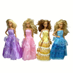 Princess Dress for 29.97 cm Doll - Doll Clothes Party Wedding Outfit