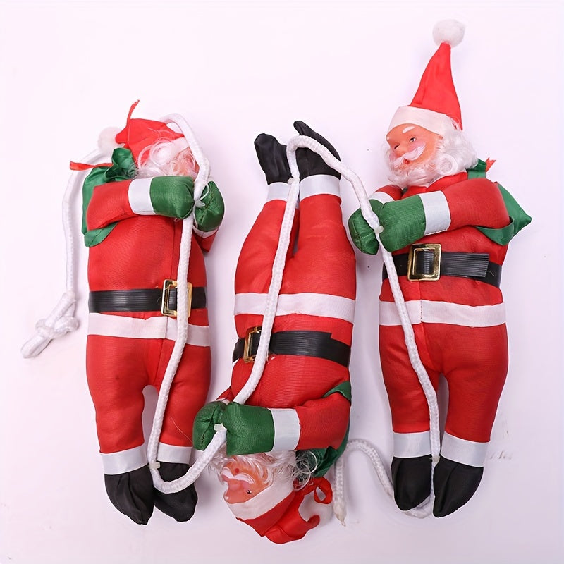 Inflatable Santa Claus Doll Pendant Christmas Tree Decoration