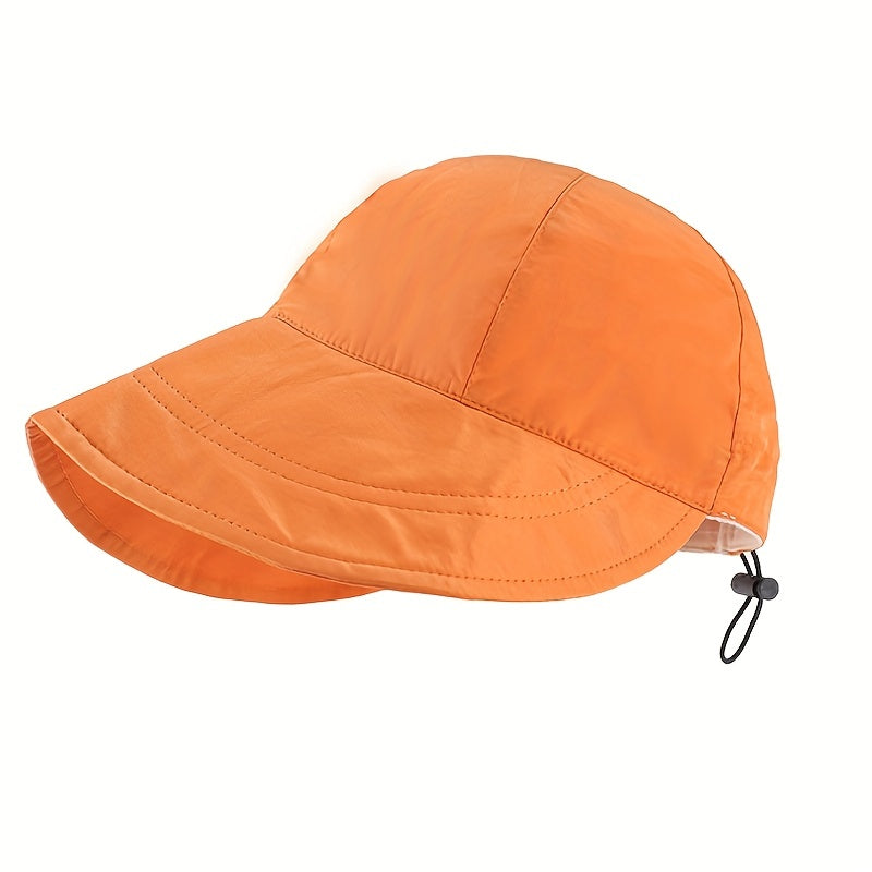 Wide Brim Sun Hat Adjustable UV Protection Cap Outdoor Visor Hats