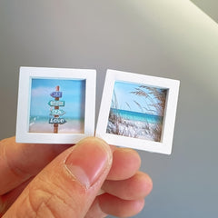 Mini Beach Themed Dollhouse Picture Frame