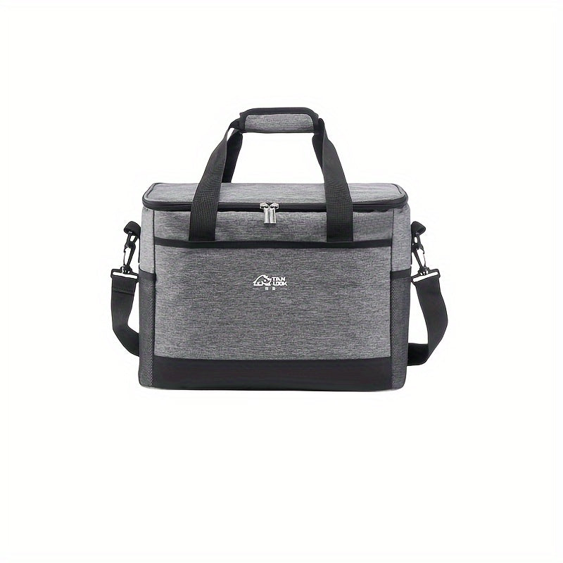 Large Capacity Insulated Bag for Lunch and Outdoor Use
