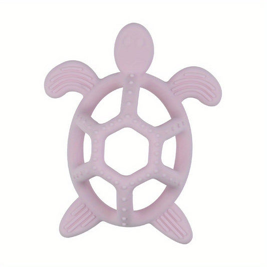 Safe Baby Teether Molar Stick Toy with Chewable Glue Ball