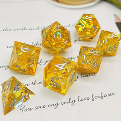 Deluxe Polyhedral Dice Set for RPGs