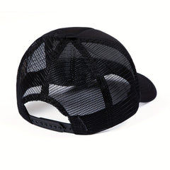 Letter Embroidery Trucker Hat Vintage Baseball Cap Dad Hat