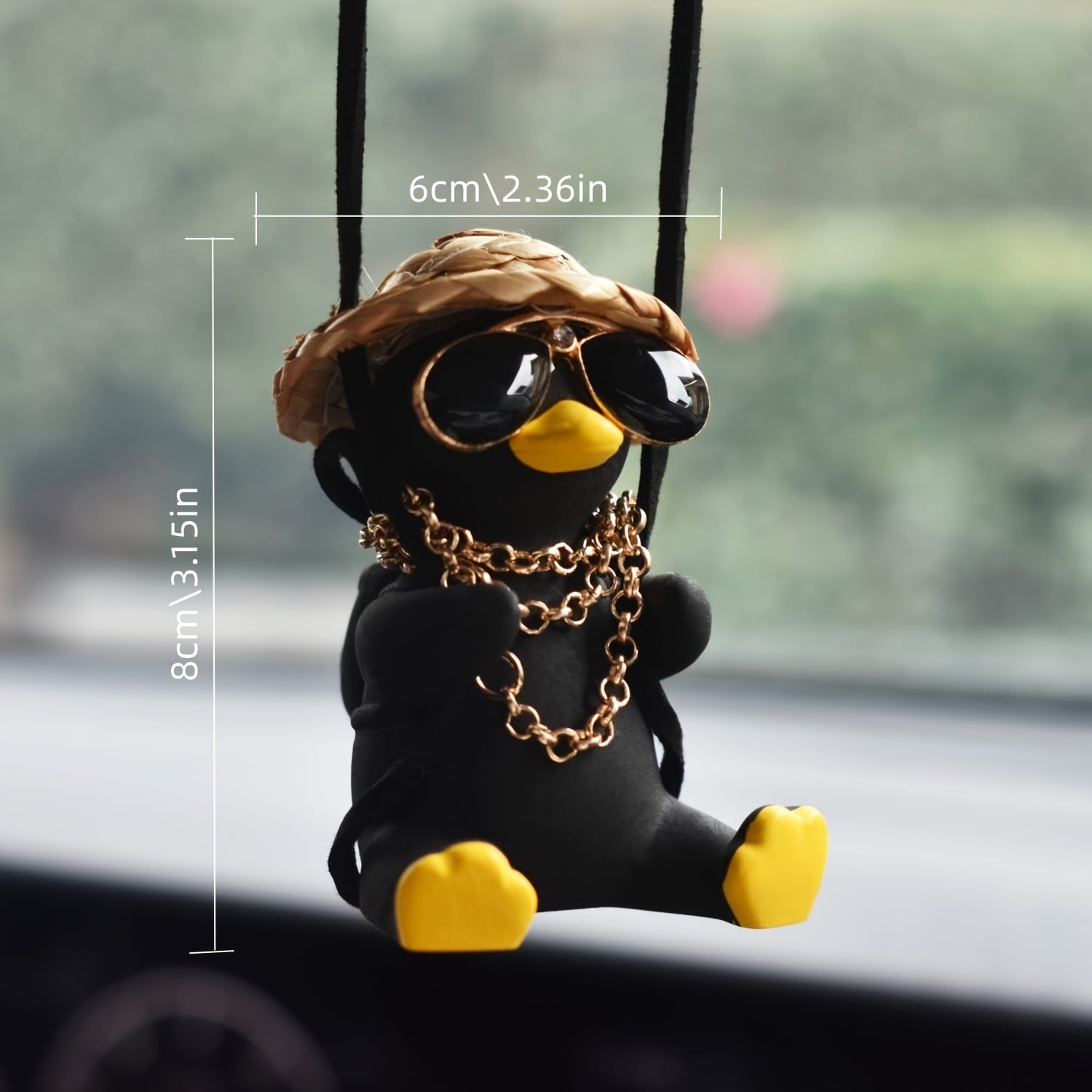Car Swinging Ornament Car Decoration Mirror Hanging Car Interior Accessories