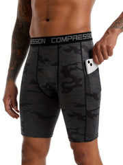 Men's Compression Pants Quick Dry Athletic Shorts