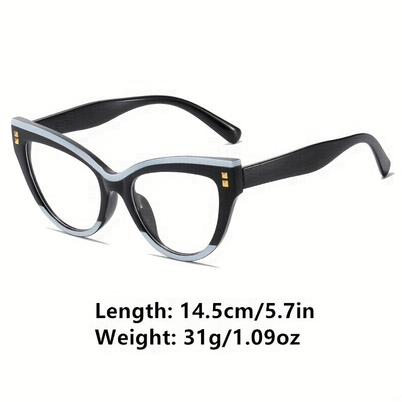 Cat Eye Jelly Block Light Blocking Glasses