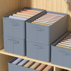 PP Wardrobe Clothes Organizer 6 Grids Divided Clothes Organizer