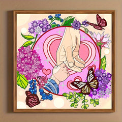 Diamond Painting Kit Special Shape Crystal DIY 5D Diamond Art Kit