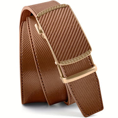 Men's Ratchet Belt Dress 4 Leather Jeans Micro Adjustable Belt