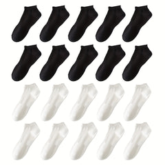 30 Pairs Soft Lightweight Ankle Socks Women's Stocking