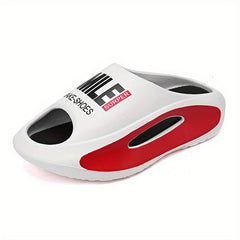 Men's Platform Slides Comfortable Non Slip Cloud Slippers