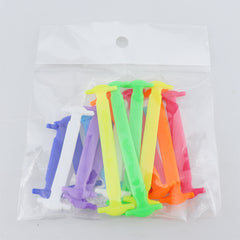 Lazy Man Shoelaces Buckle Silicone No Tie Shoelaces Creative Elastic