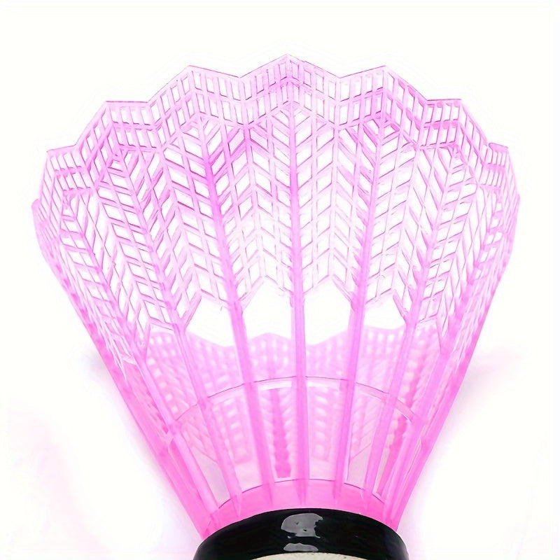 12pcs Colorful Plastic Foam Badminton Ball for Outdoor Training